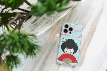 GEISHA IPHONE CLEAR CASE
