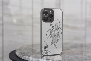 JELLYFISH IPHONE CLEAR CASE 15 pro