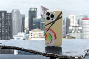 SUSHI IPHONE CLEAR CASE 14 pro