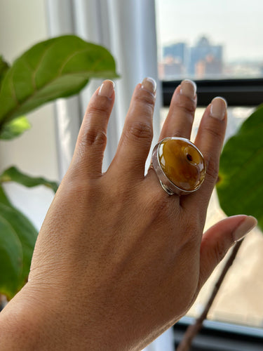 african amber ring