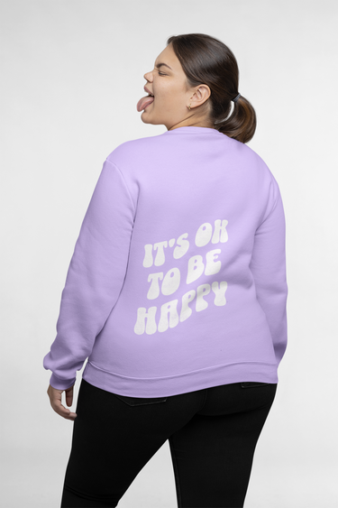 Be Happy Crewneck Sweatshirt