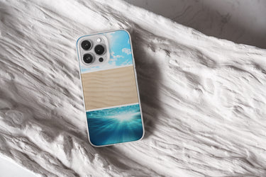 marine life clear iPhone case