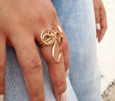 cocktail ring statement piece