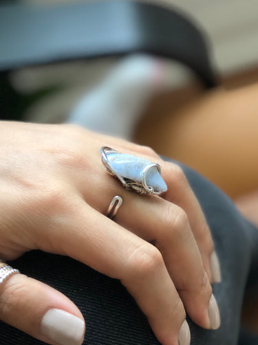 SHALLOW WATERS WAVE RING