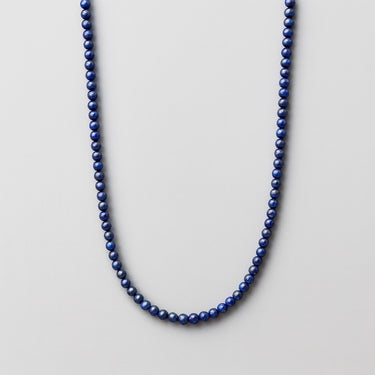 BEAD NECKLACE WITH LAPIS LAZULI