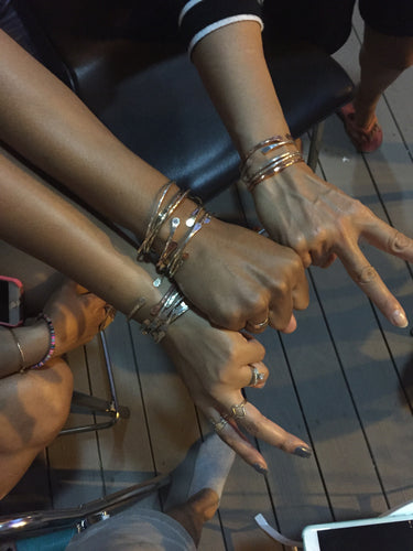 minimalist stackable bracelets